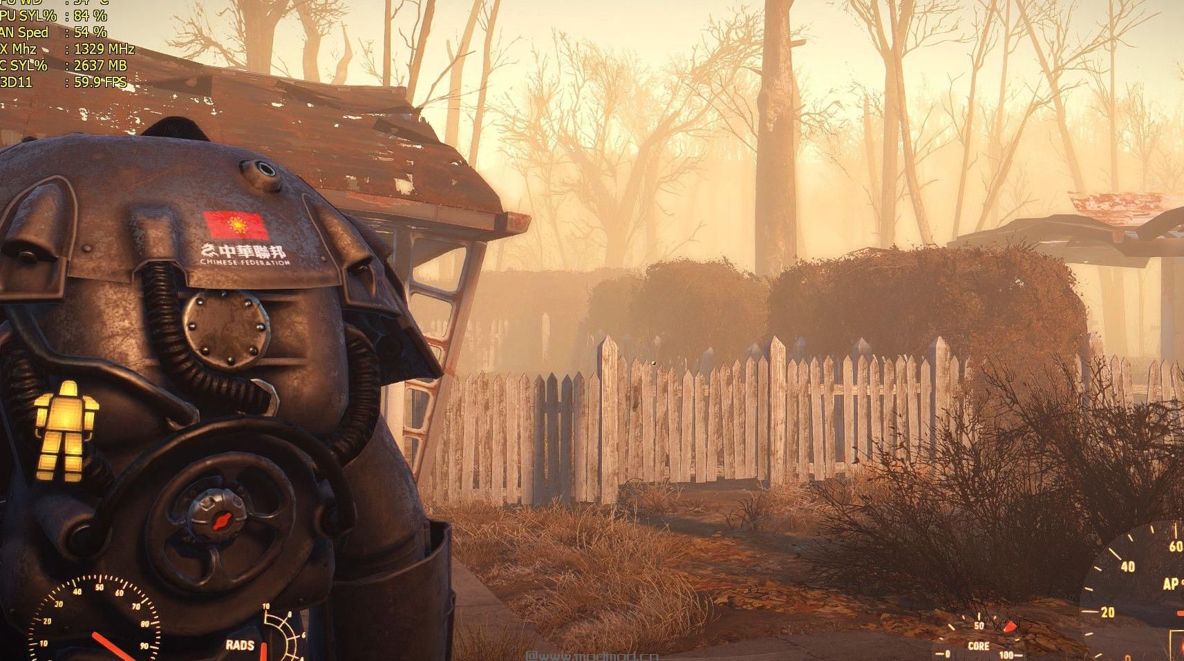 辐射4火焰涂装晶炭黑MOD下载