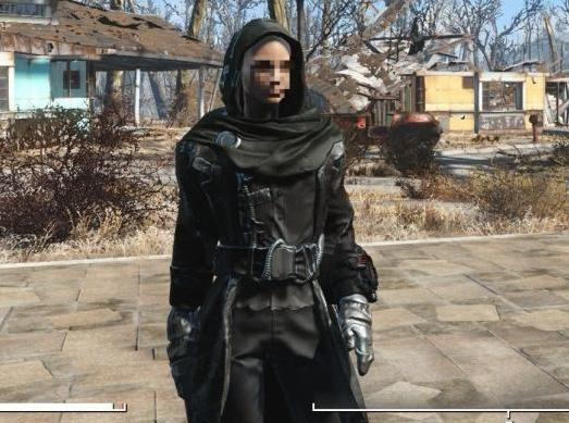 辐射4黑色战袍MOD下载