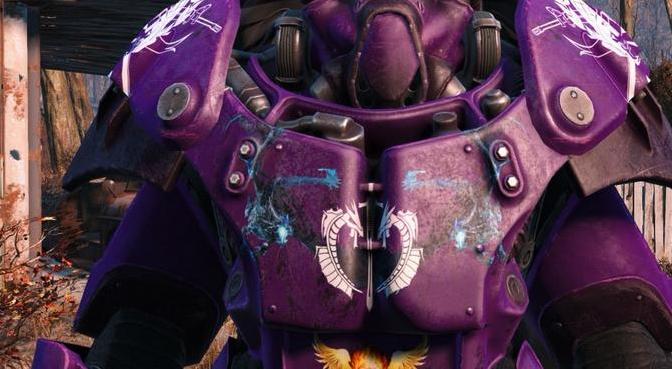 辐射4死亡天使火焰涂装MOD下载