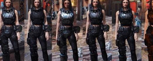 辐射4黑色毁灭者护甲MOD下载