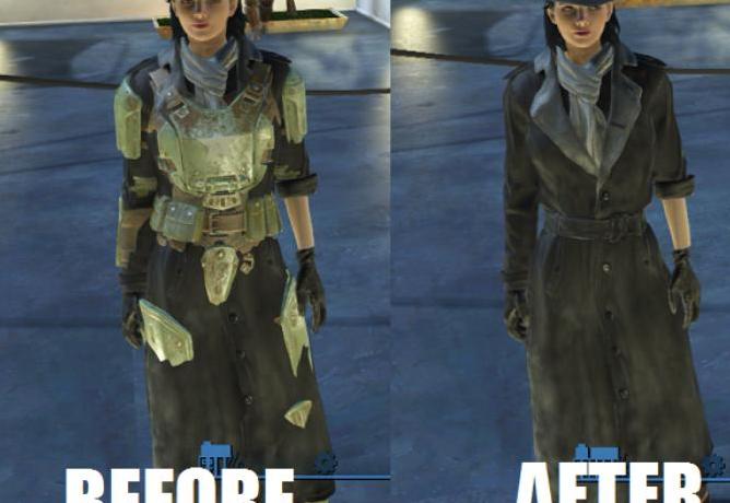 辐射4隐匿的护甲MOD下载