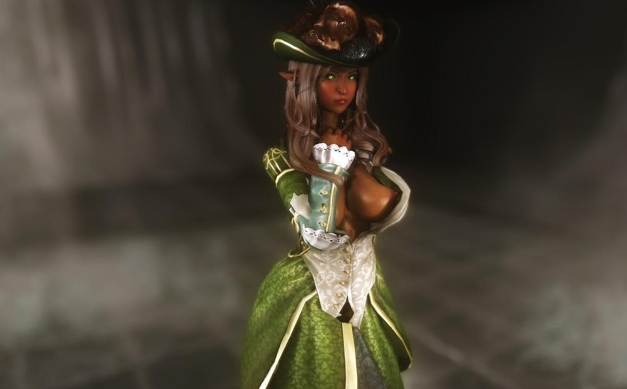 上古卷轴5艾芙琳的服装MOD下载