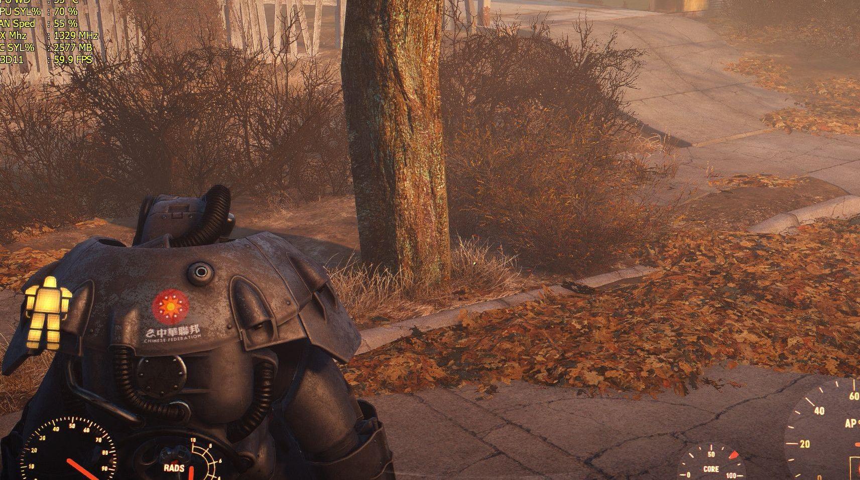 辐射4火焰涂装晶炭黑MOD下载