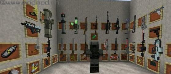 我的世界v1.7.10科技枪MOD下载