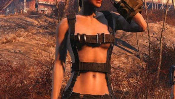 辐射4性感束带装MOD下载