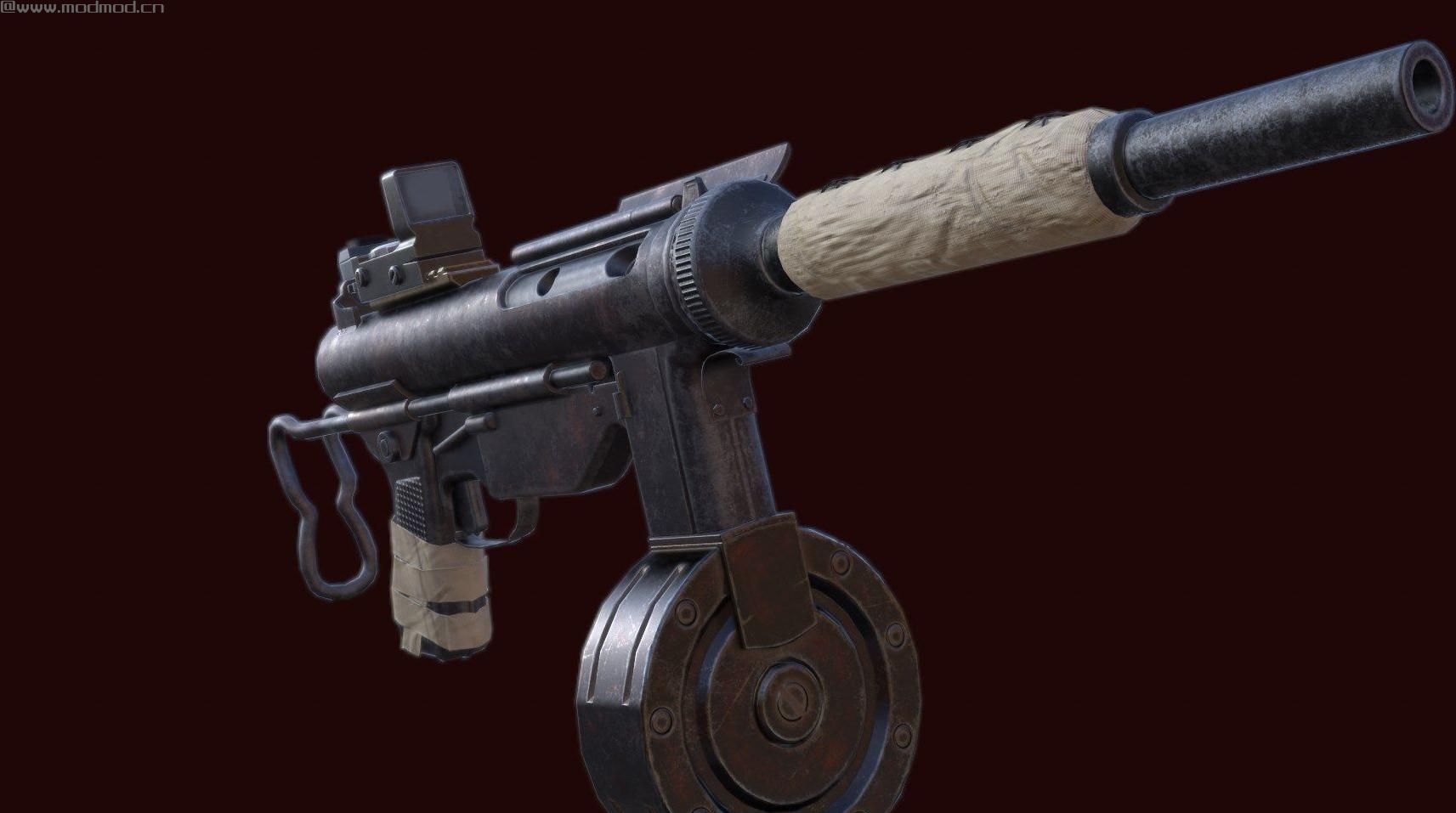 辐射4M3A1冲锋枪v1.0.4.1MOD下载