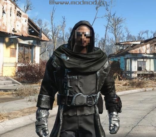 辐射4黑色战袍MOD下载
