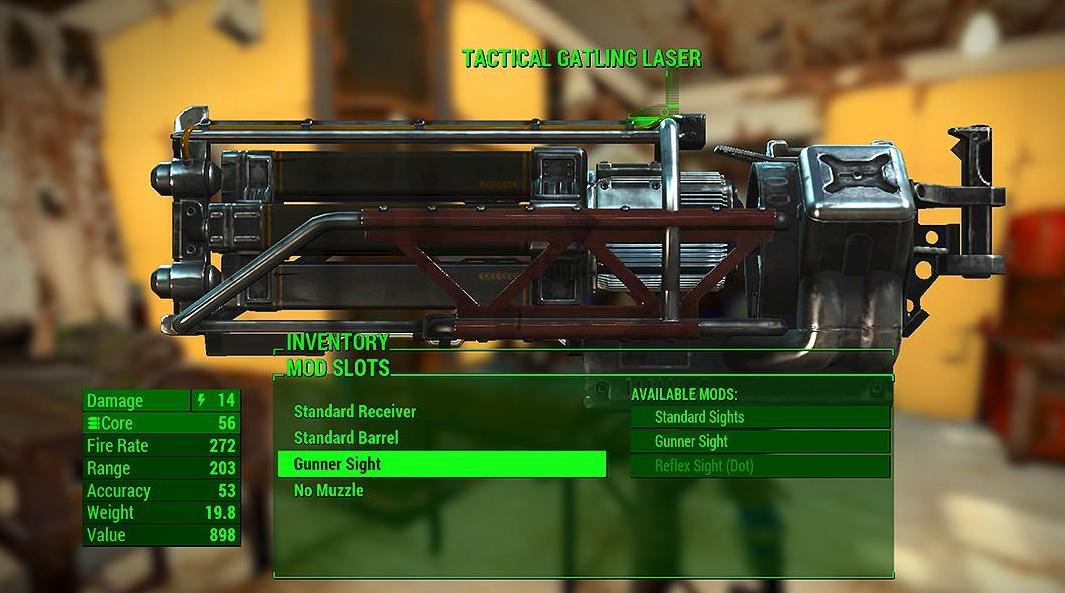 辐射4被弃用的武器配件MOD下载