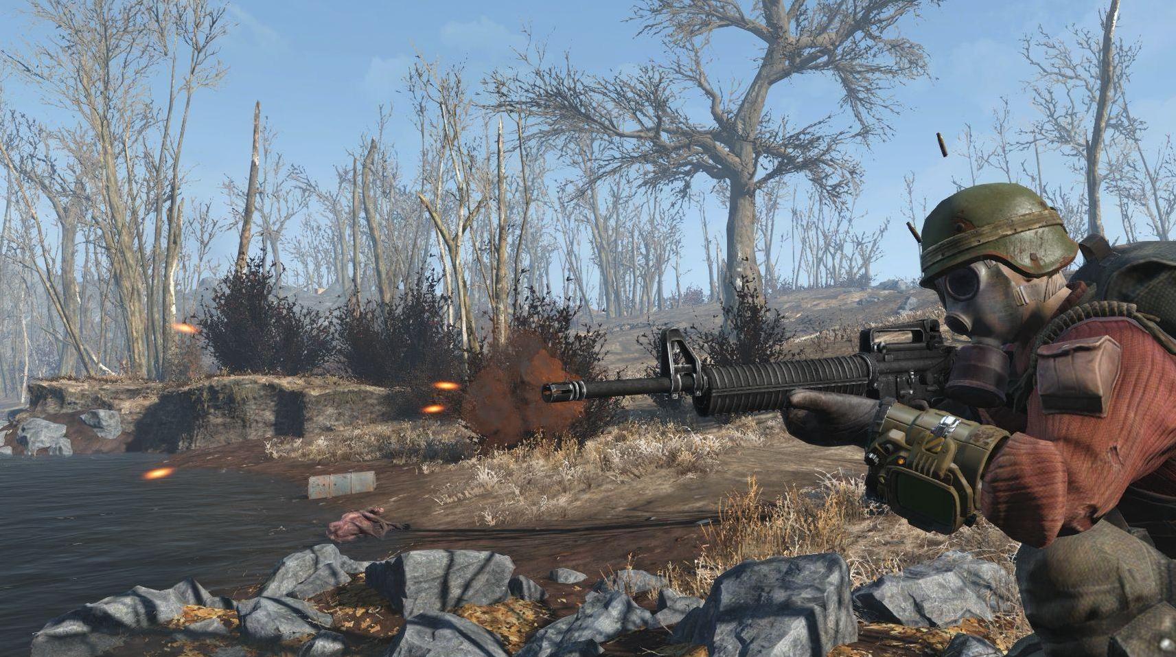 辐射4M2216突击步枪MOD下载