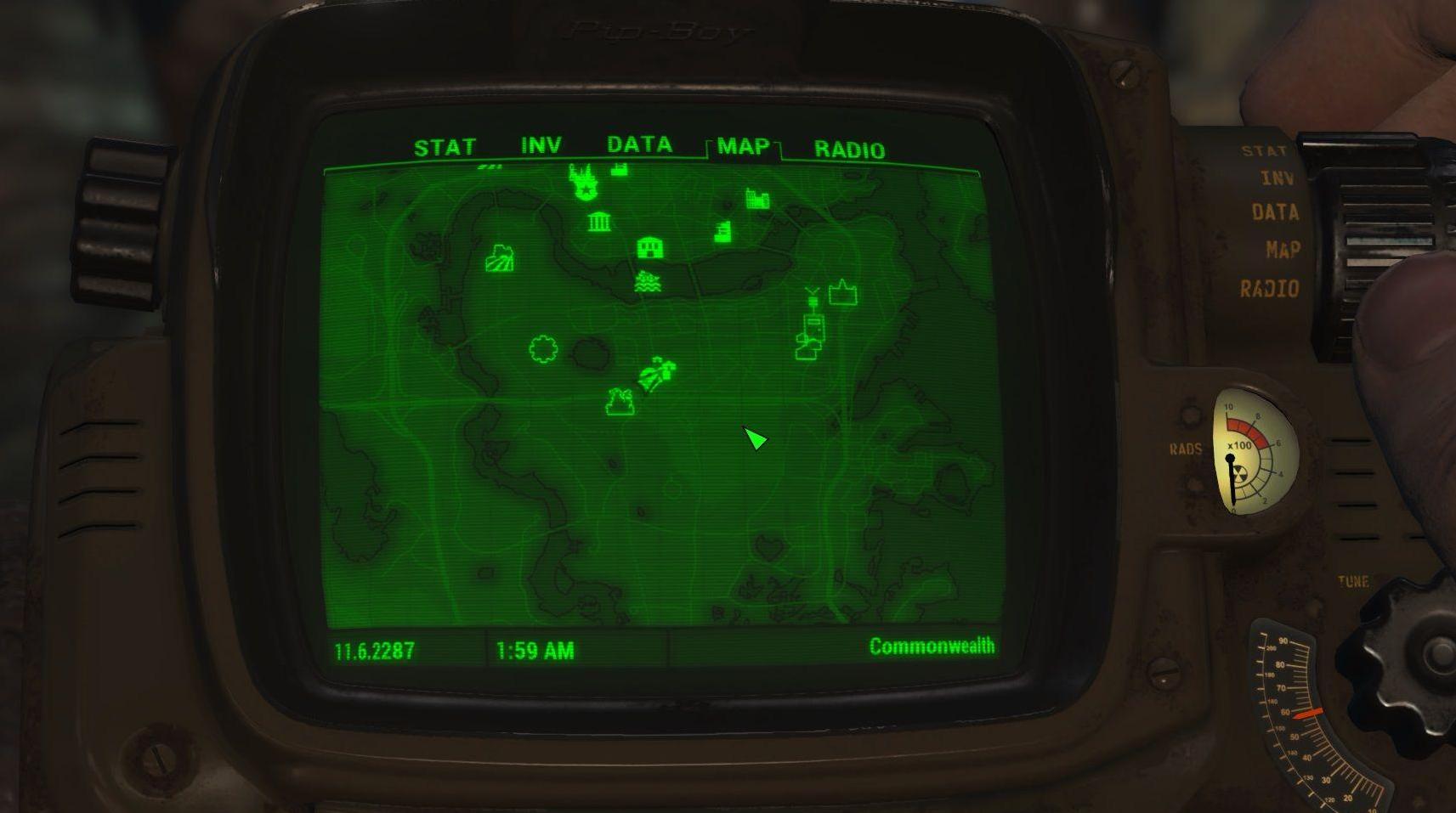 辐射4提高哔哔小子界面亮度MOD下载