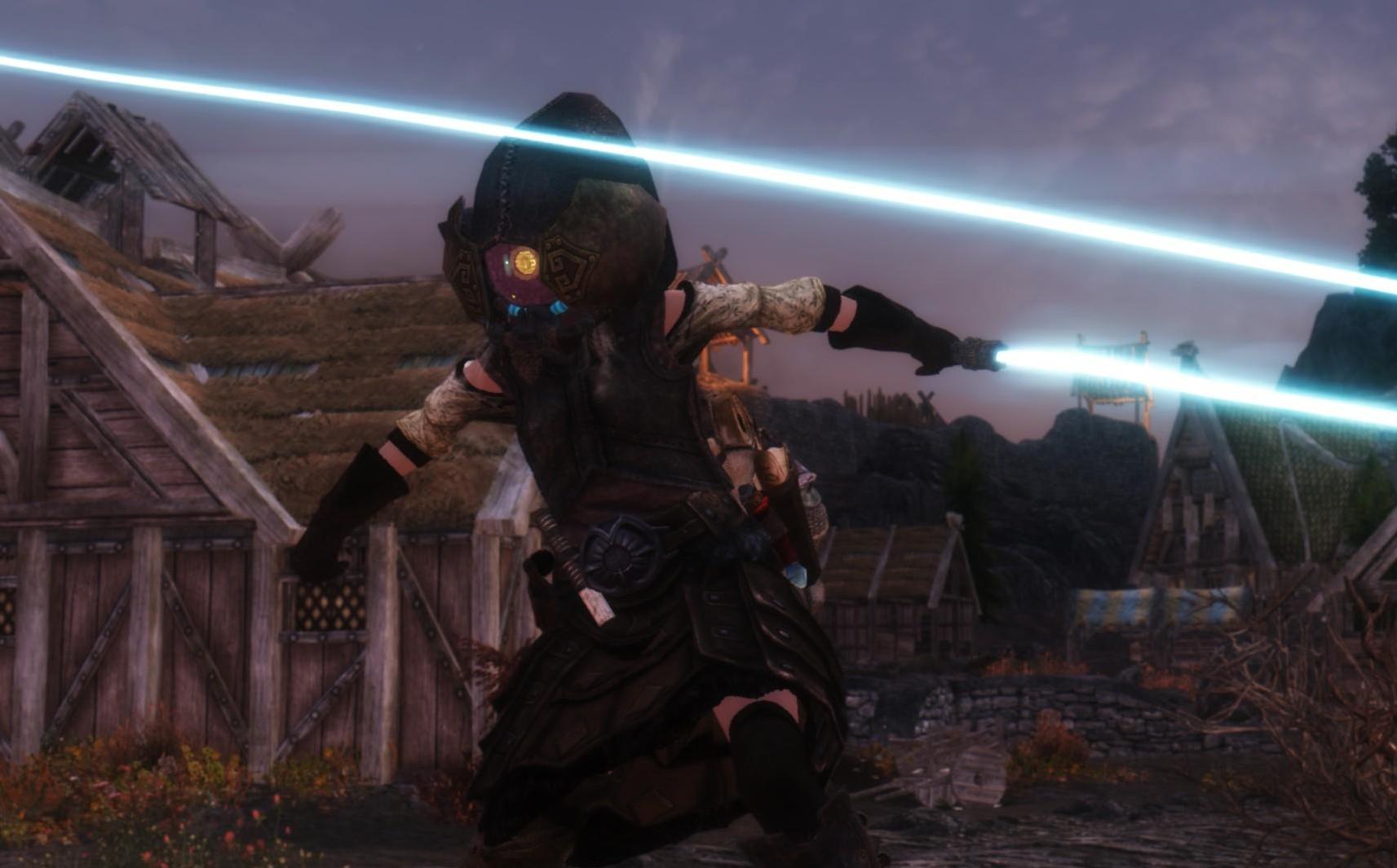 上古卷轴5矮人激光武器MOD下载