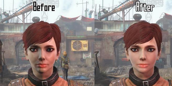 辐射4干净的女性美化MOD下载