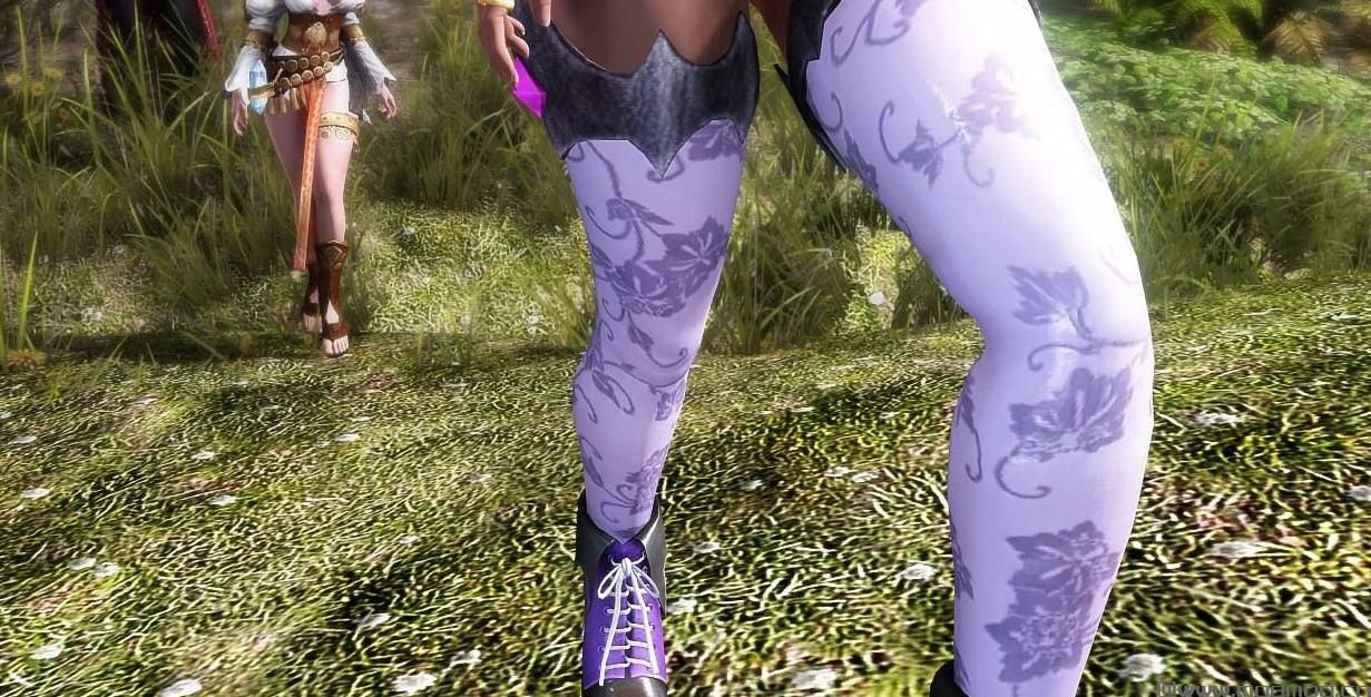 上古卷轴5：天际重制版 紫色魅魔服装MOD下载+安装说明