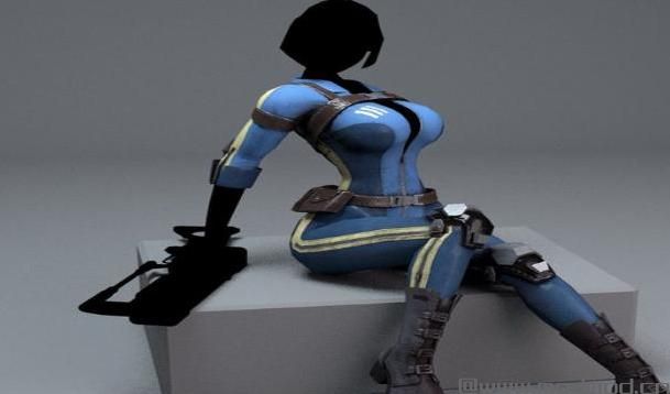 辐射4 slooty避难所紧身衣MOD下载+安装说明