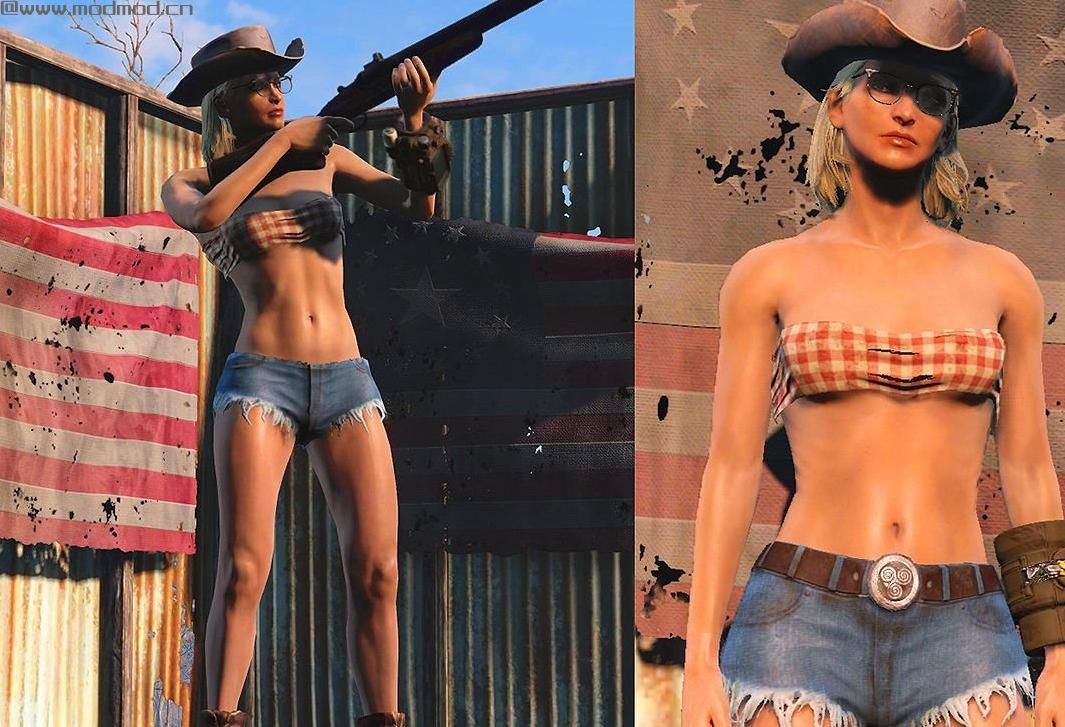 辐射4牛仔热裤MOD下载