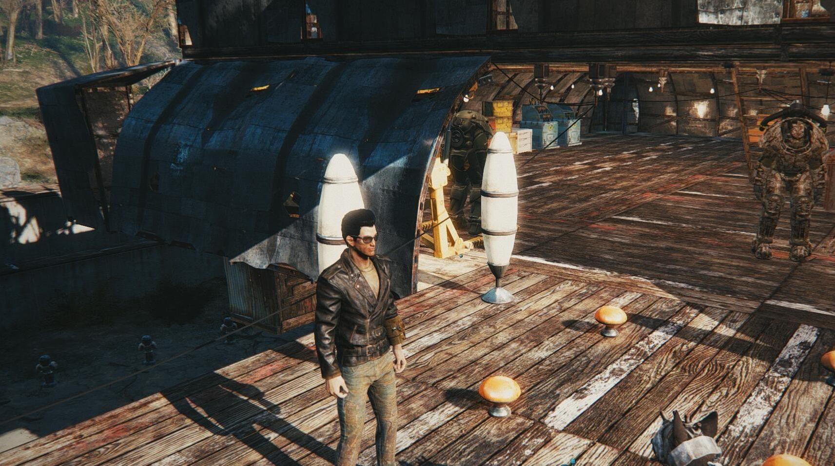 辐射4原子猫夹克和牛仔裤MOD下载