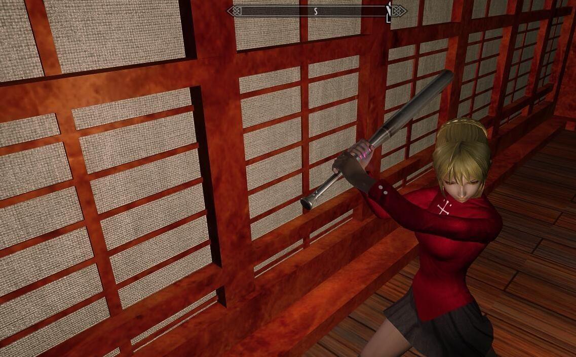 上古卷轴5：天际重制版棒球棒MOD下载