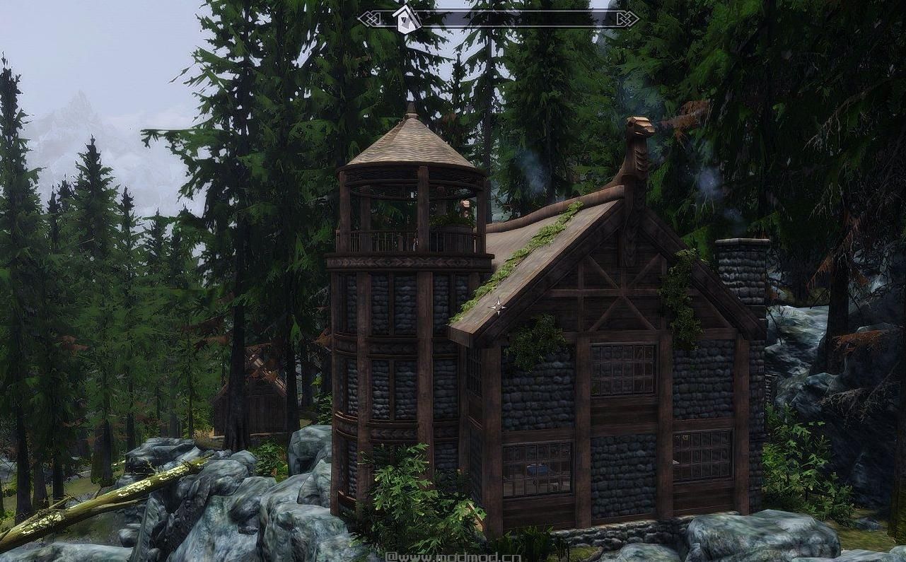 上古卷轴5：天际重制版 悬崖小屋MOD下载+安装说明