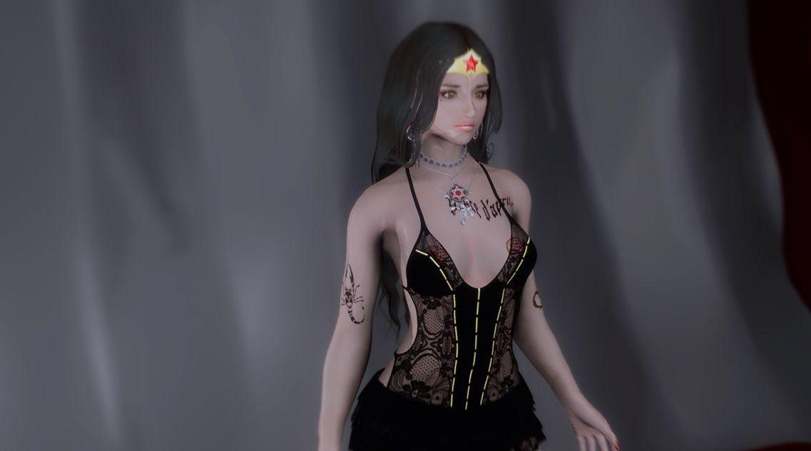 上古卷轴5：天际重制版魅惑吊带衫MOD下载