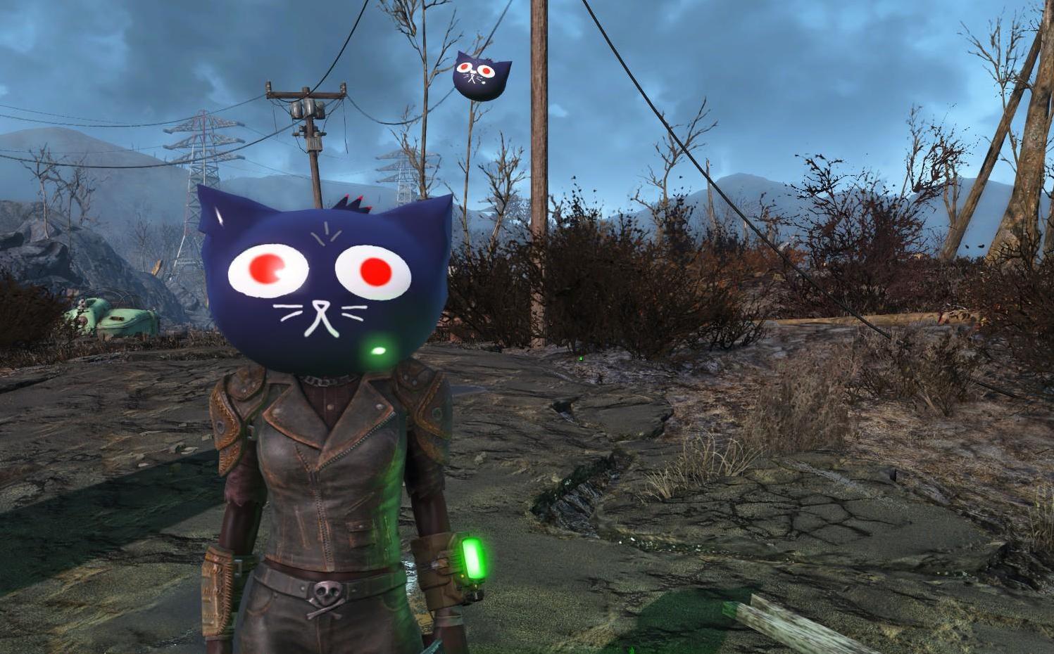 辐射4林中夜头盔MOD下载