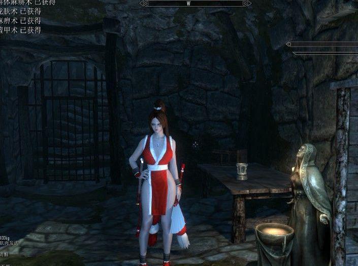 上古卷轴5：天际不知火舞全套COS服装MOD下载