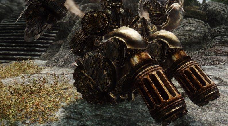 上古卷轴5：天际重制版矮人战车随从MOD下载