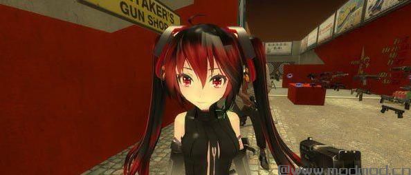 求生之路2Tda黑版初音MOD下载