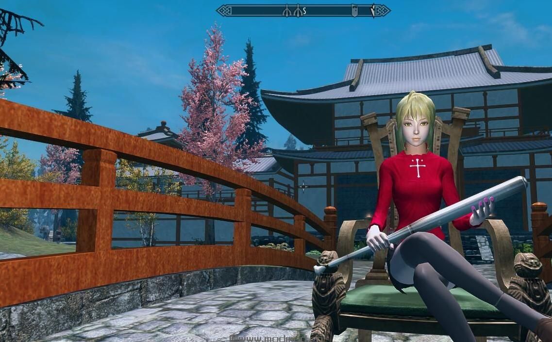 上古卷轴5：天际重制版棒球棒MOD下载