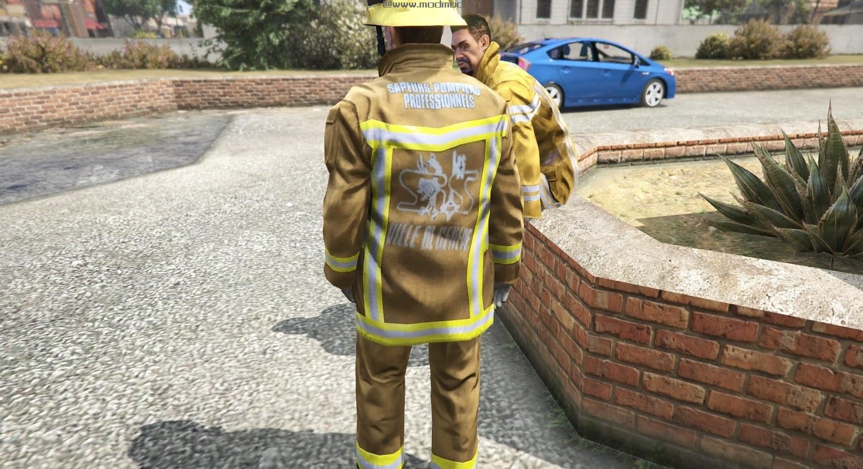 侠盗猎车5瑞士消防员服装MOD下载