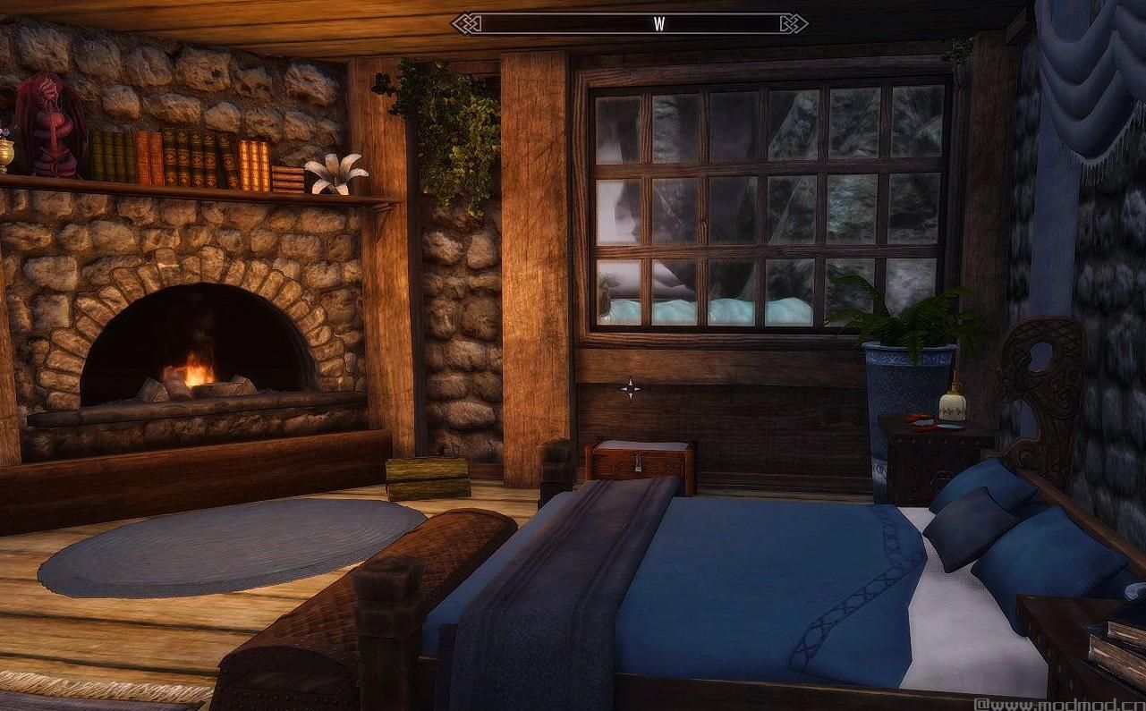 上古卷轴5：天际重制版 悬崖小屋MOD下载+安装说明