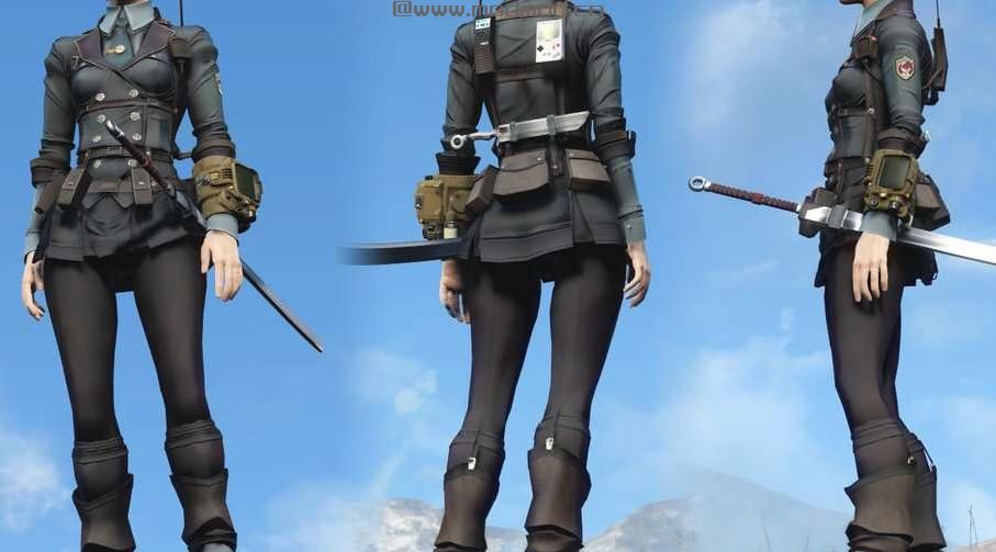 辐射4 明日香军官制服MOD下载+安装说明