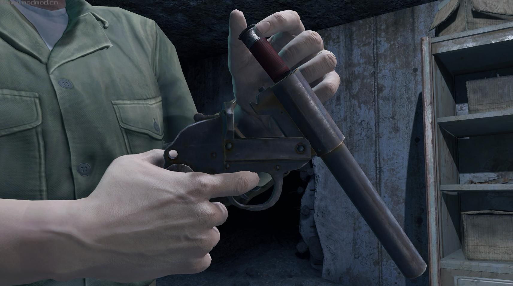 辐射4单发手枪MOD下载