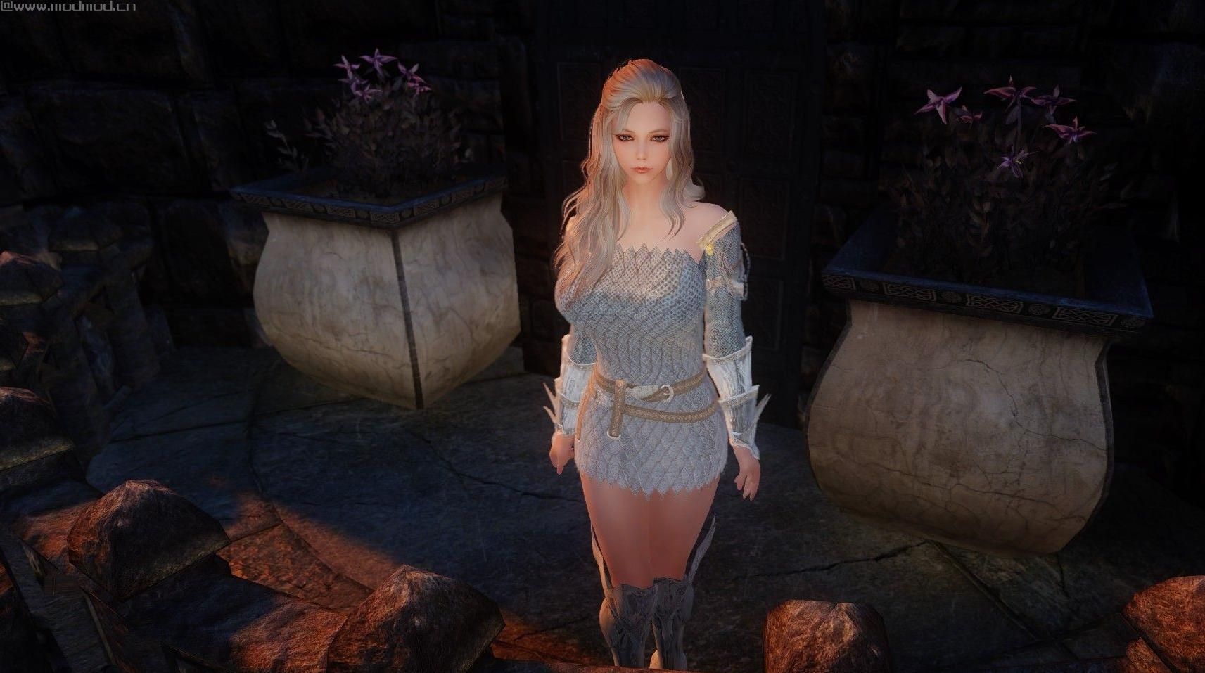 上古卷轴5:天际重制版 伯爵随从之美女朴高原MOD下载+安装说明