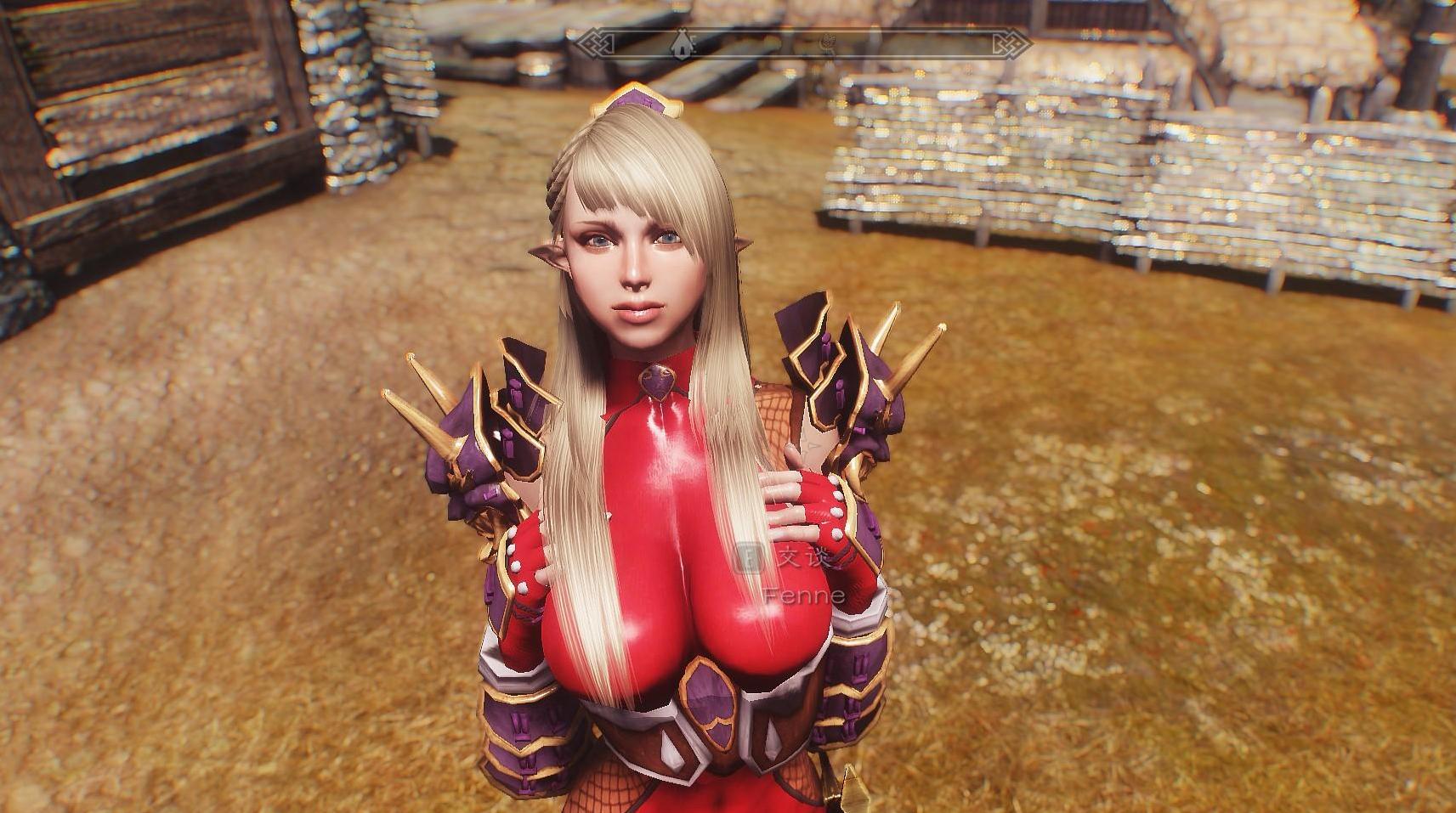 上古卷轴5粉红忍者装MOD下载