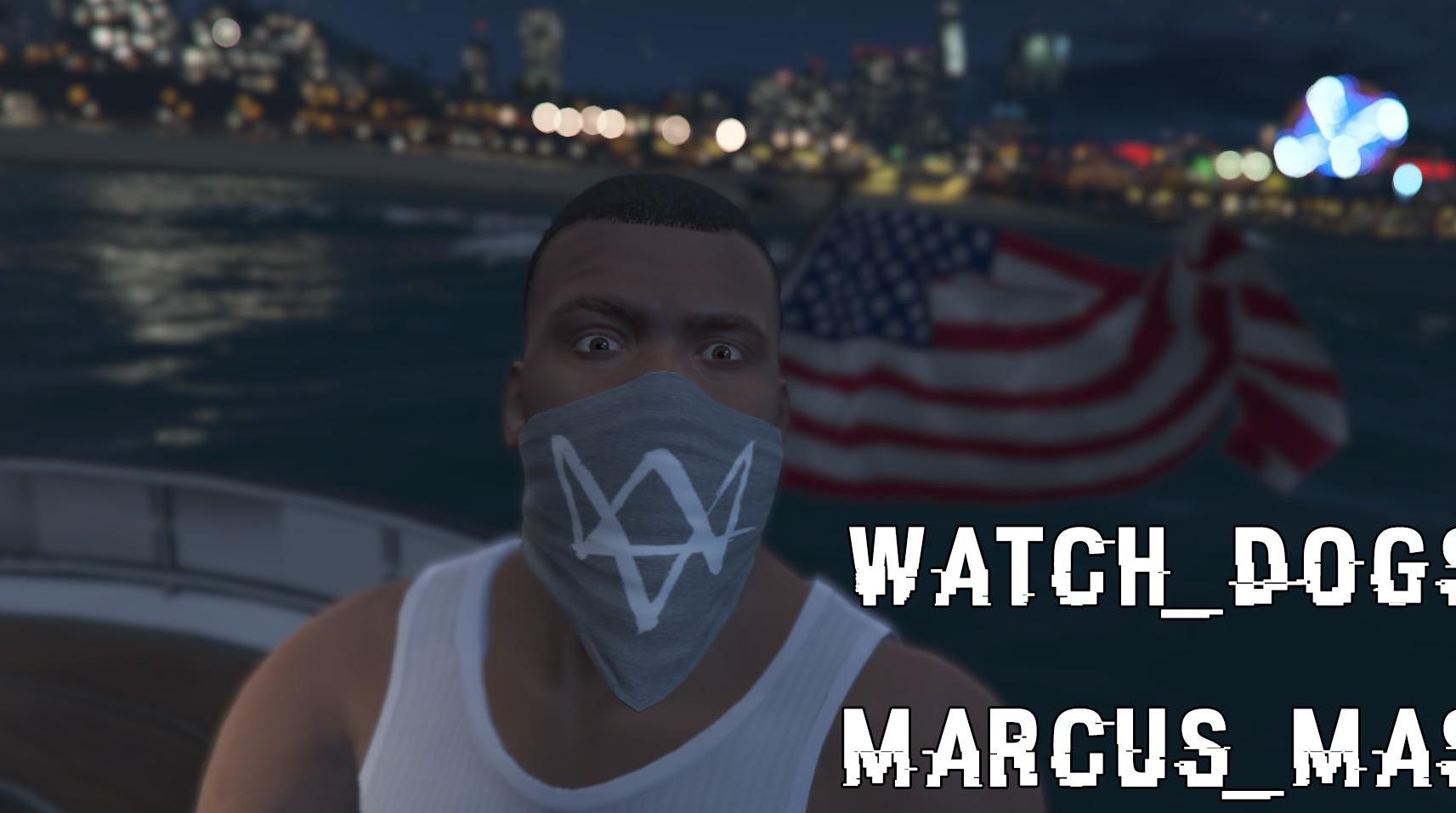 侠盗猎车5看门狗2Marcus用的蒙面MOD下载
