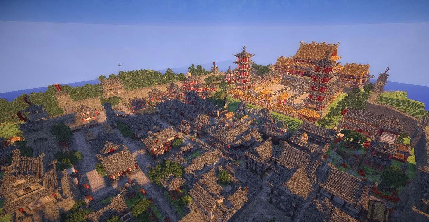 我的世界v1.8-1.11东方玄幻盘灵古域地图v1.2.1下载