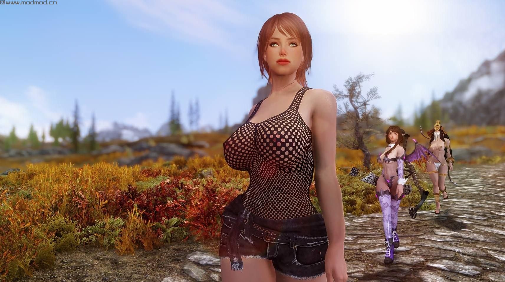 上古卷轴5：天际重制版 摇摆巨乳MOD下载+安装说明