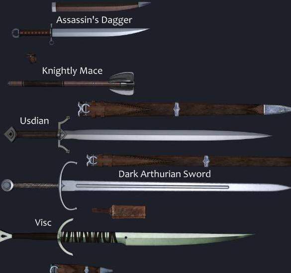 上古卷轴5：天际重制版终极剑MOD下载