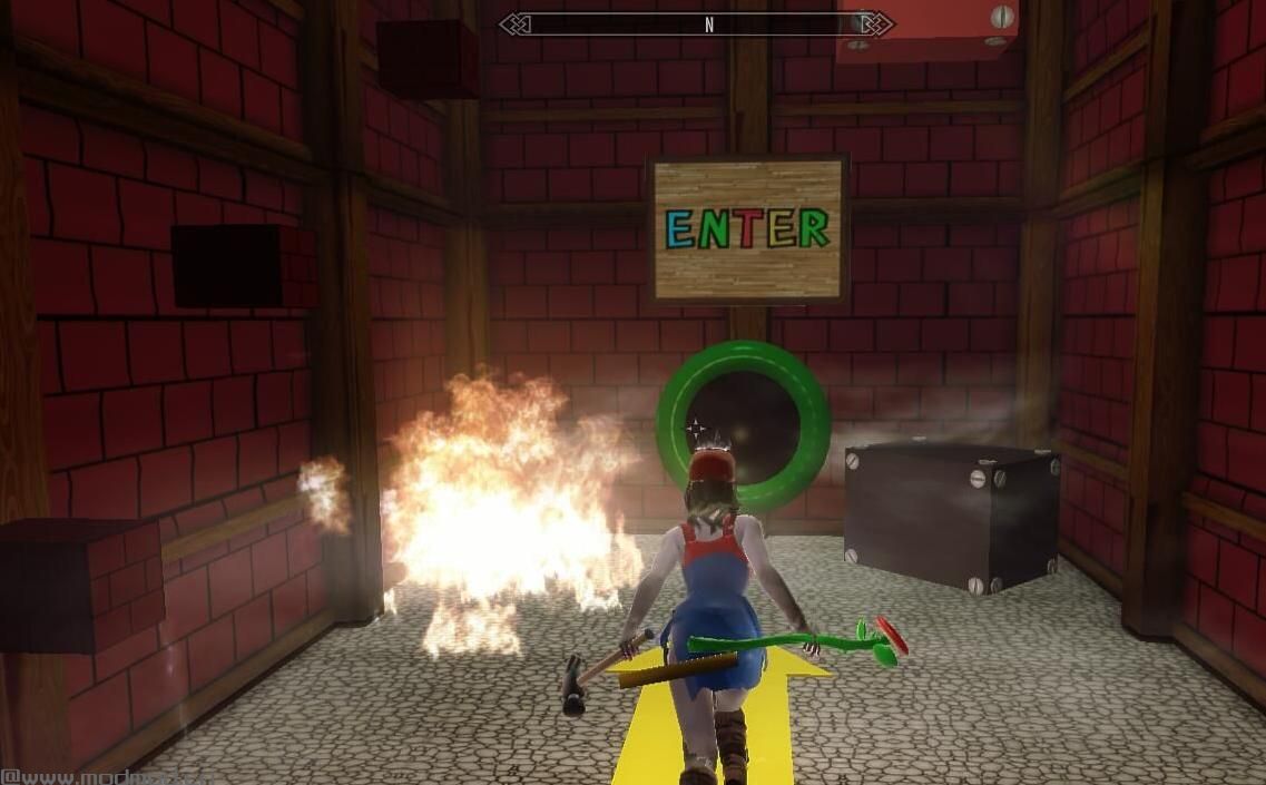 上古卷轴5：天际重制版天际超级玛丽MOD下载