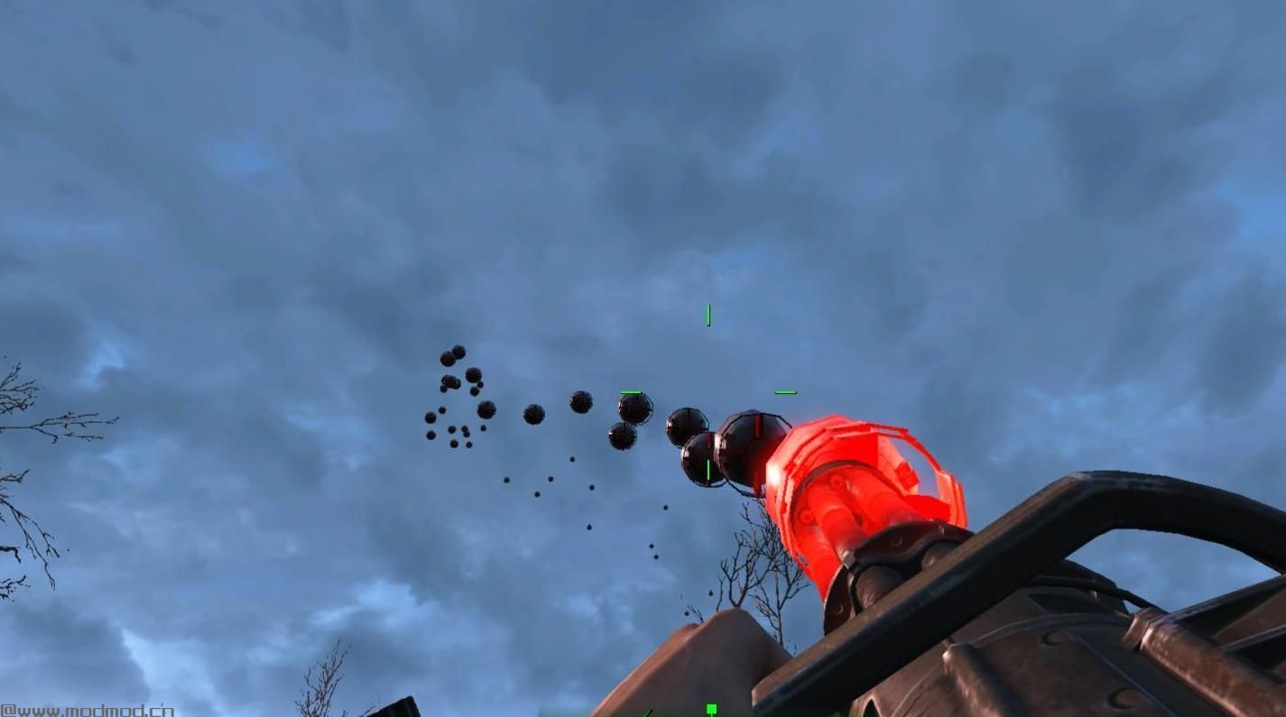 辐射4核子机枪MOD下载