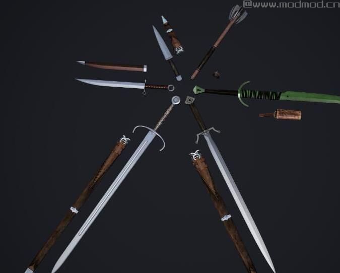 上古卷轴5：天际重制版终极剑MOD下载