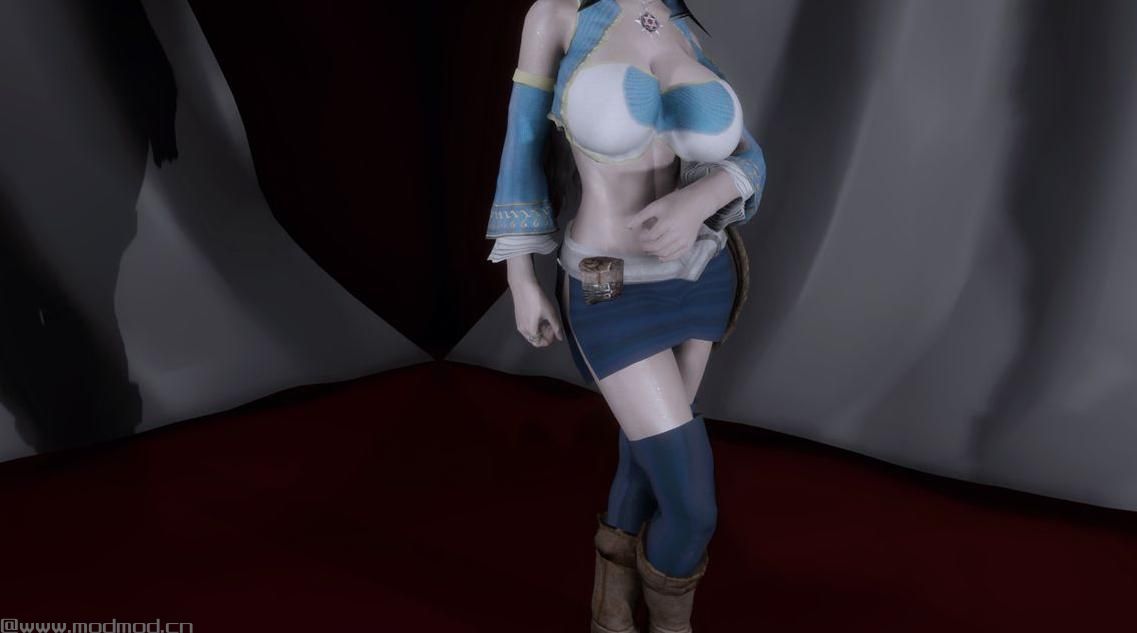 上古卷轴5：天际重制版妖尾露西装备MOD下载