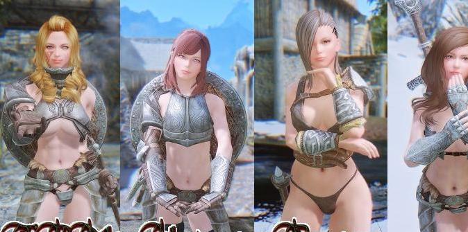 上古卷轴5：天际重置版基佬管家转美女MOD下载