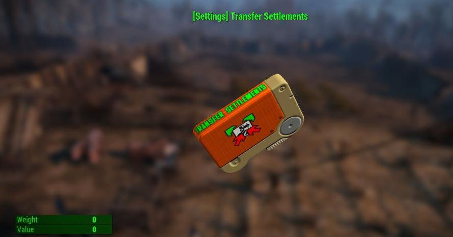 辐射4聚落蓝图复制机MOD下载