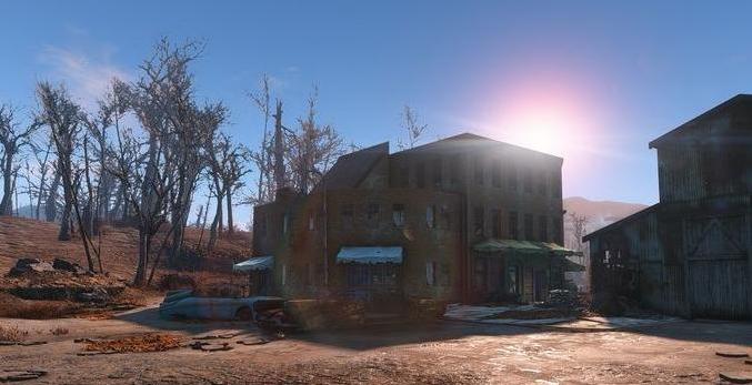 辐射4白鹭游小艇码头重制MOD下载