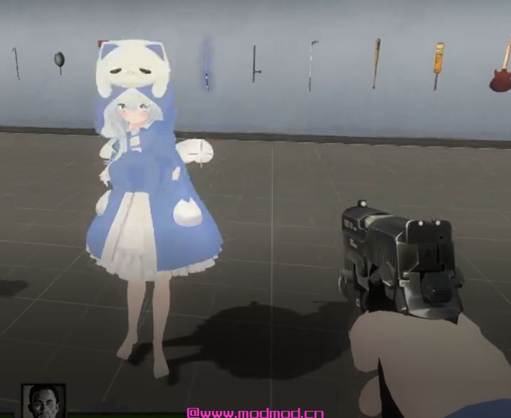 求生之路生还者Rochelle人物MOD小棉拖配猫趴