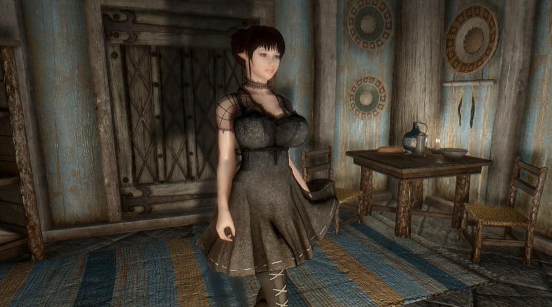 上古卷轴5 Osare哥特洛丽塔套MOD下载+安装说明