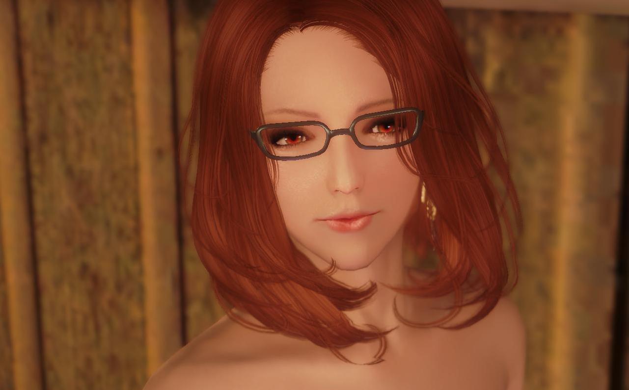 上古卷轴5：天际重置版 炎之魔剑士眼镜娘小萱MOD下载+安装说明