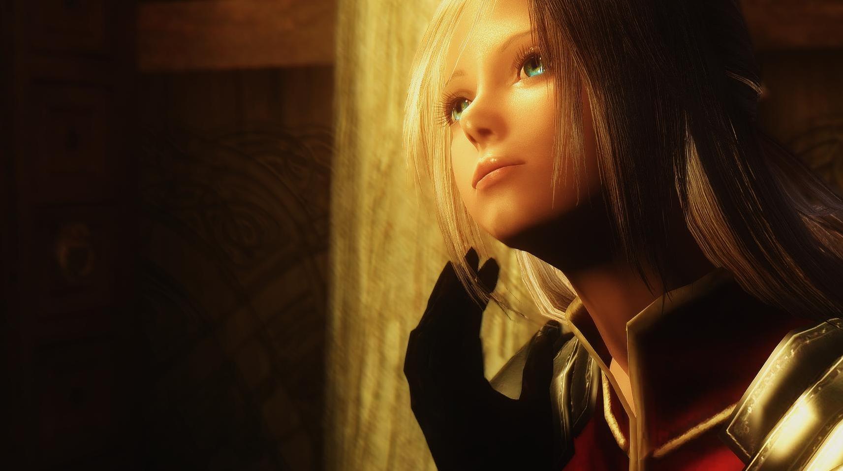 上古卷轴5：天际重置版 少女骑士安琪莉随从MOD下载+安装说明