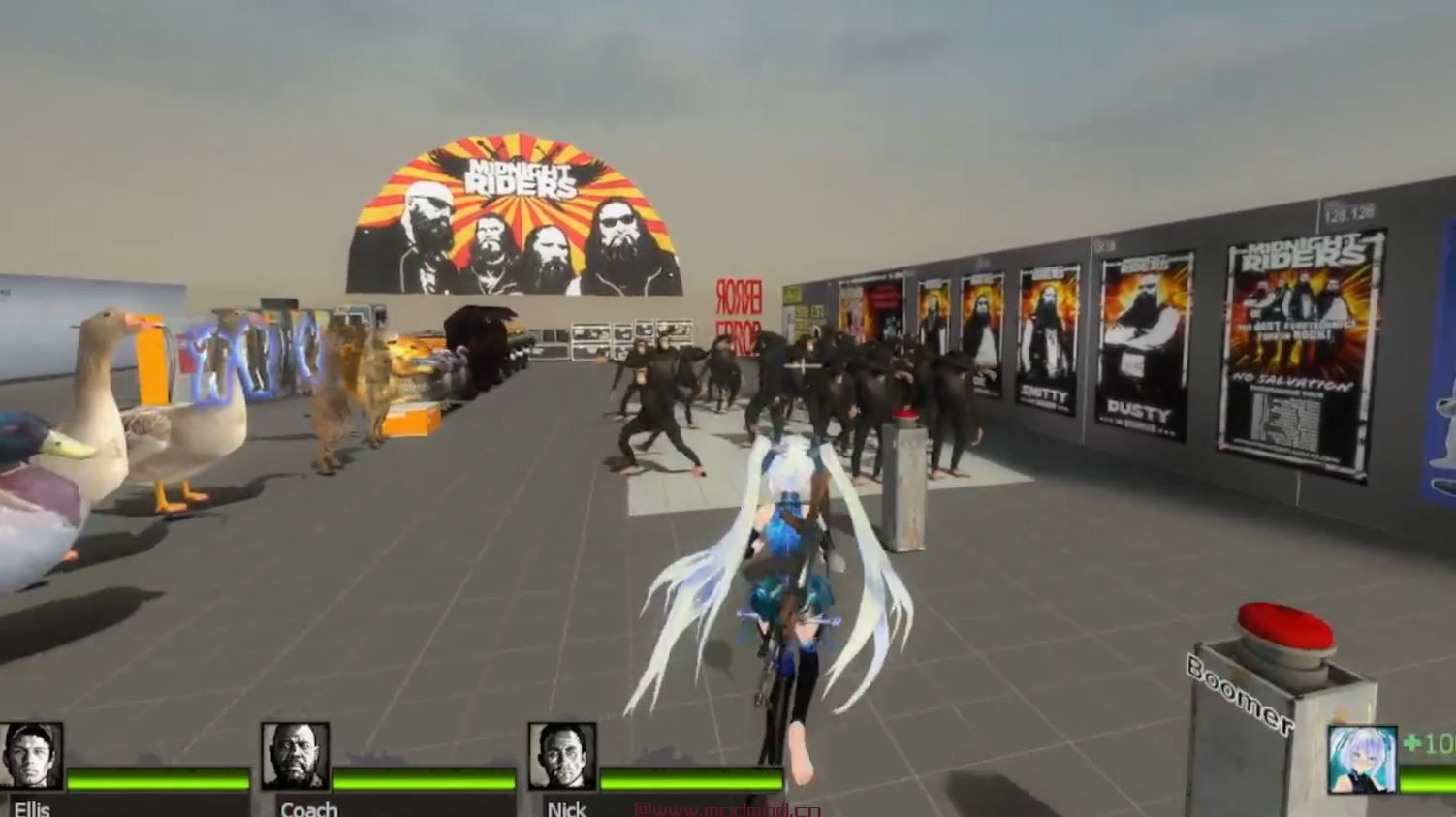 求生之路2特感普通丧尸动物世界猩猩MOD合集